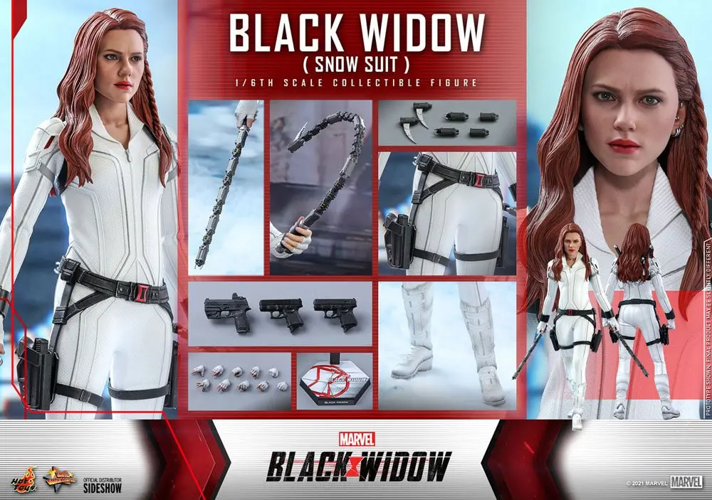 Black Widow Movie Masterpiece Action Figure 1/6 Black Widow Snow Suit Version 28 cm product photo