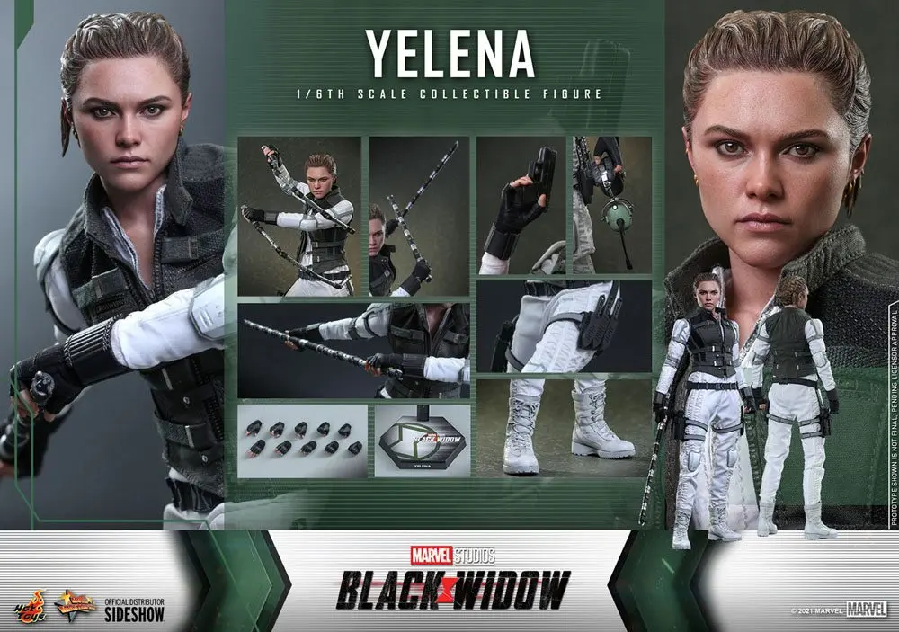 Black Widow Movie Masterpiece Action Figure 1/6 Yelena 28 cm termékfotó