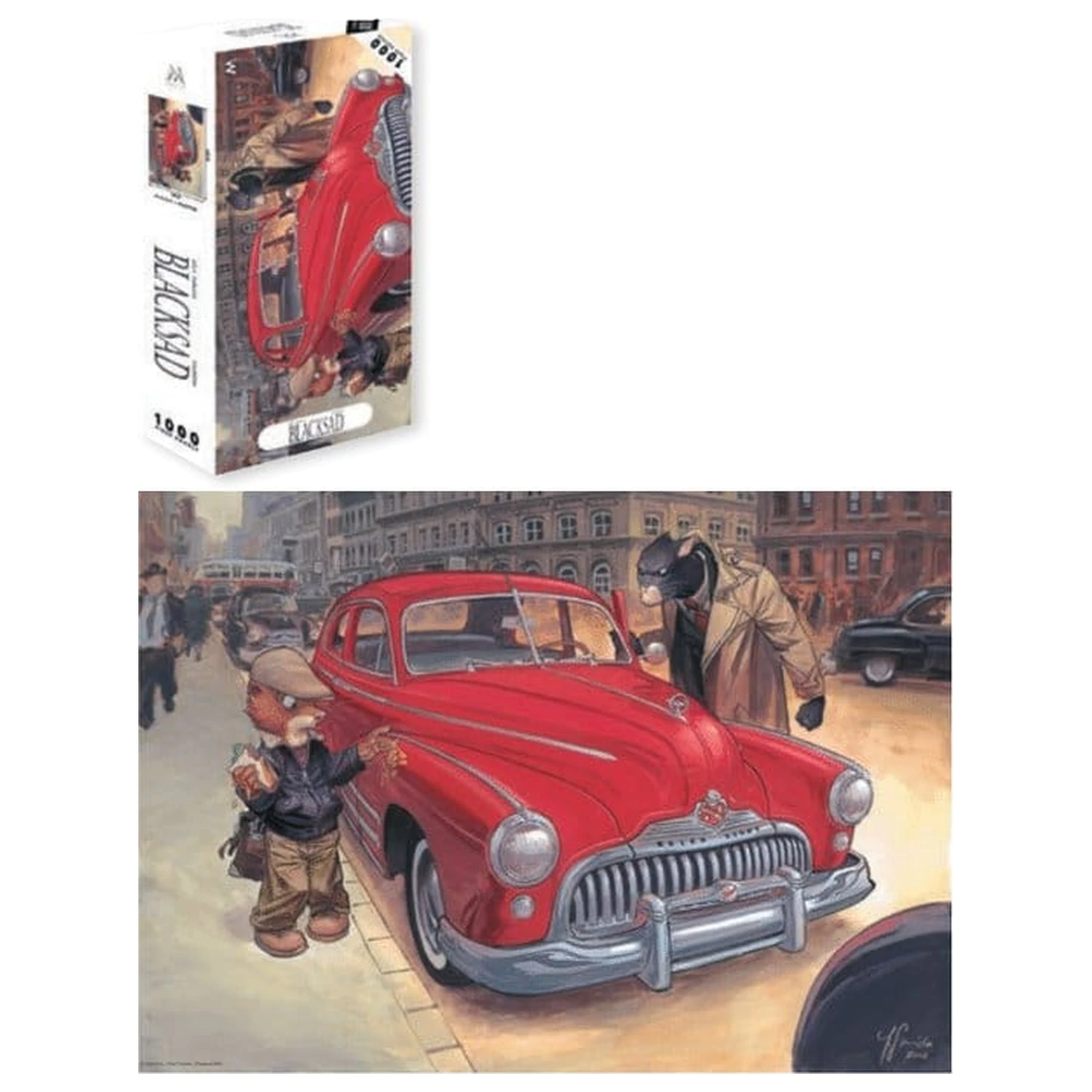 Blacksad 2 puzzle (1000 piece) product photo