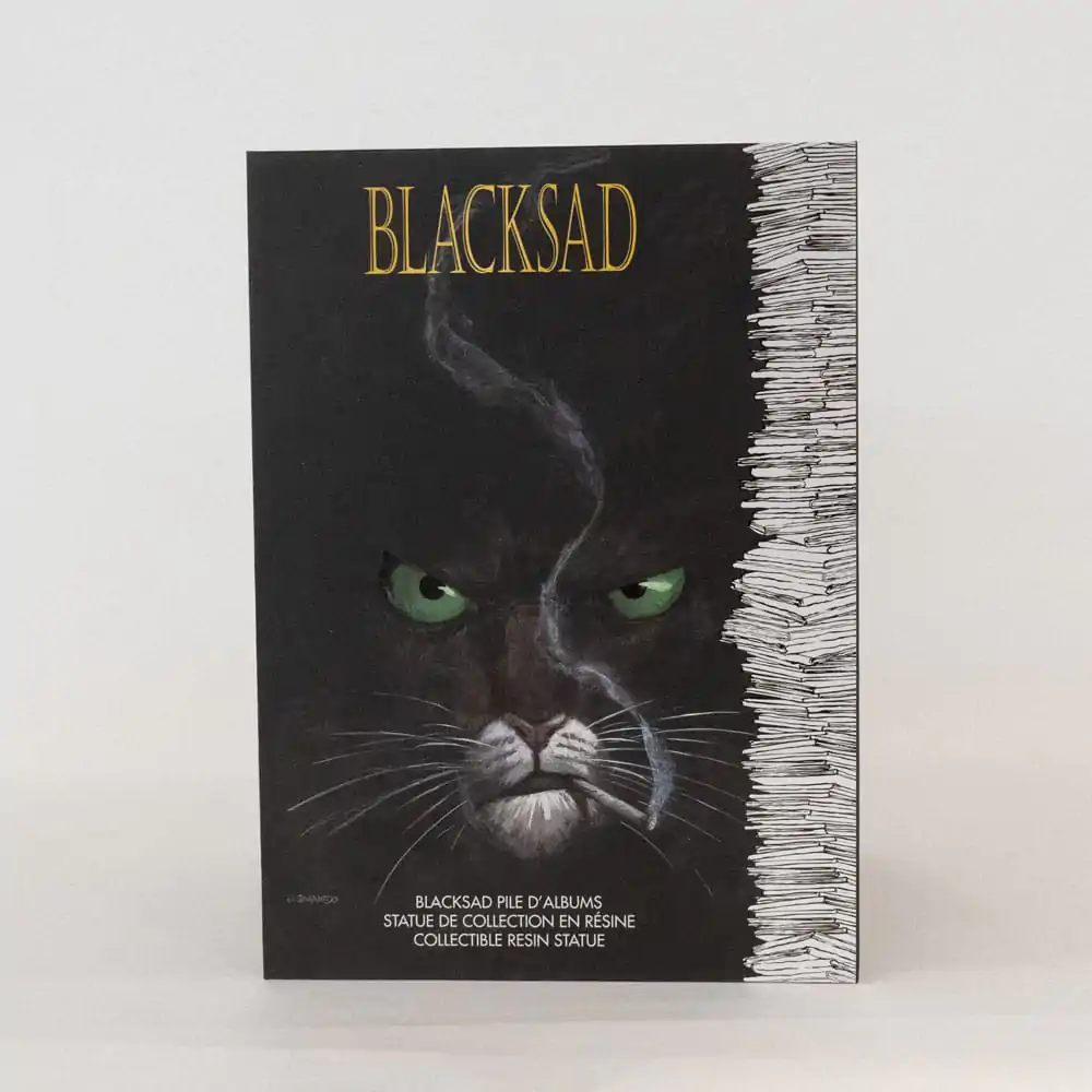Blacksad: Blacksad on a Pile of Comics Figure product photo