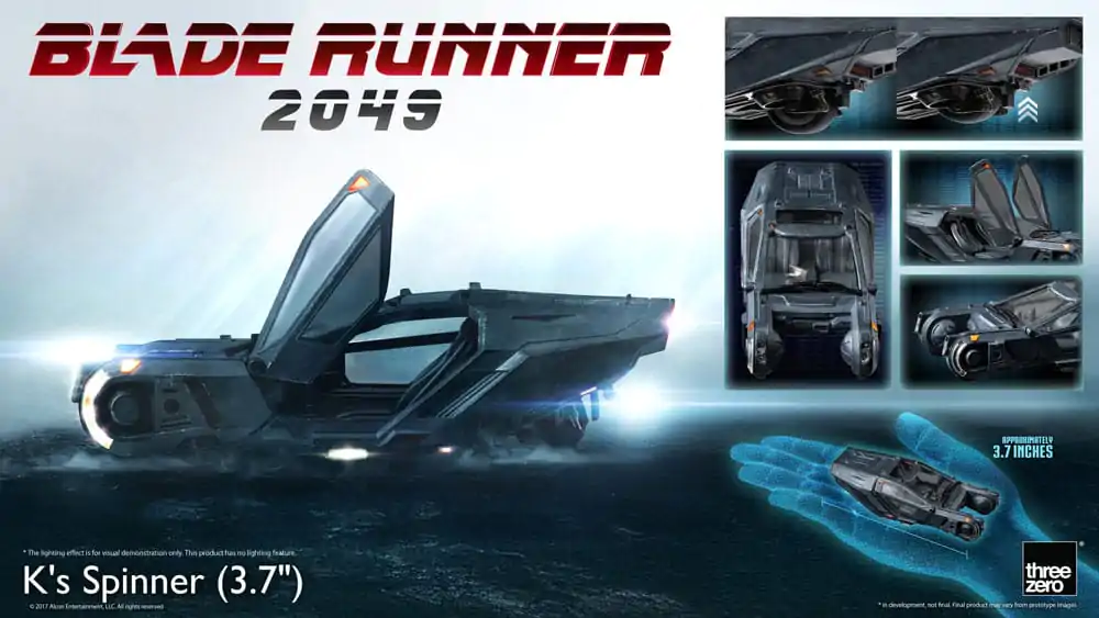 Blade Runner 2049 Vehicle K's Spinner 10 cm termékfotó