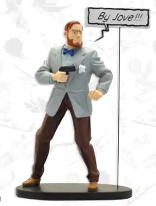 Blake and Mortimer Comics Speech Collection - Mortimer Statue product photo