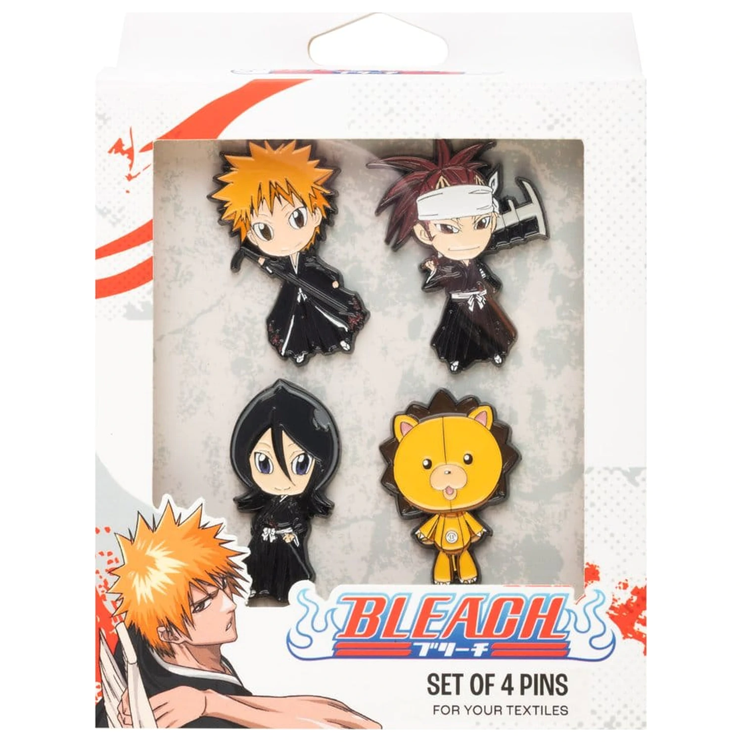 Bleach Pin Badges Set of 4 product photo
