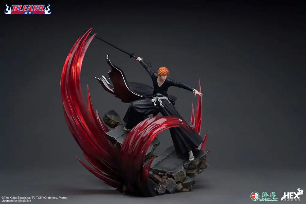 Bleach Elite Dynamic Statue 1/6 Ichigo Kurosaki 51 cm termékfotó