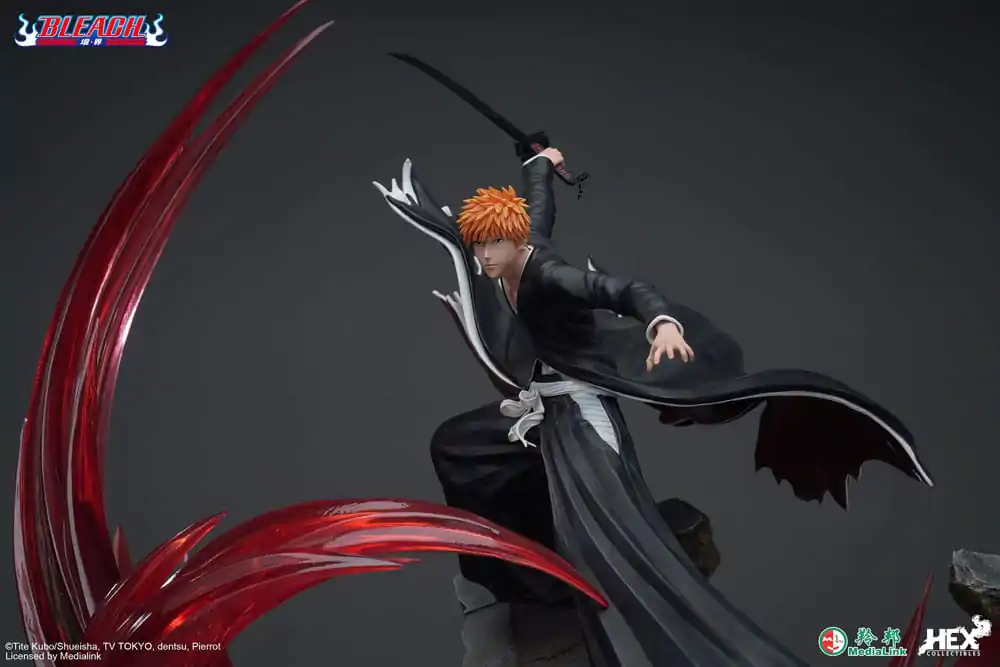 Bleach Elite Dynamic Statue 1/6 Ichigo Kurosaki 51 cm termékfotó