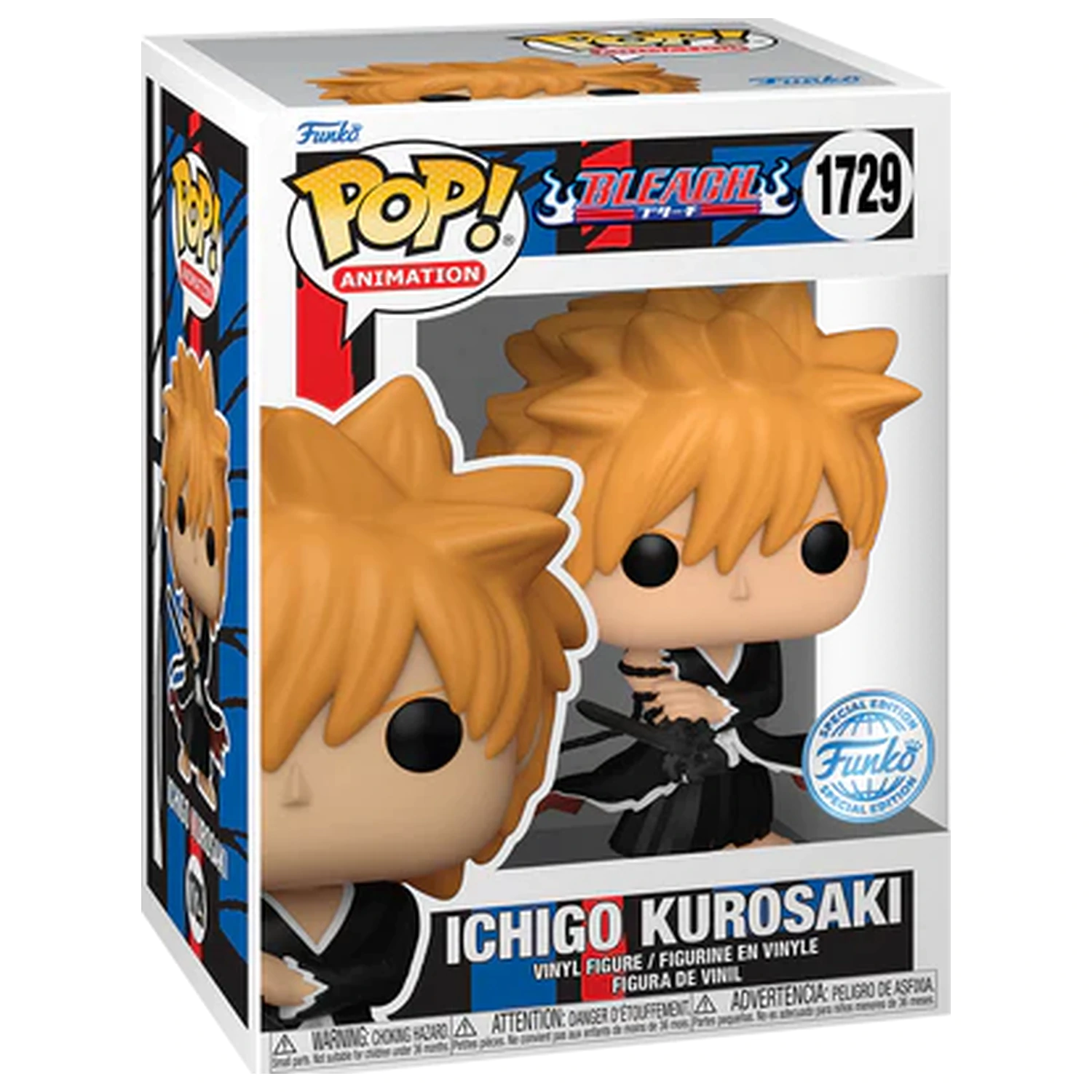 BLEACH Funko POP figure Animation Ichigo Kurosaki product photo
