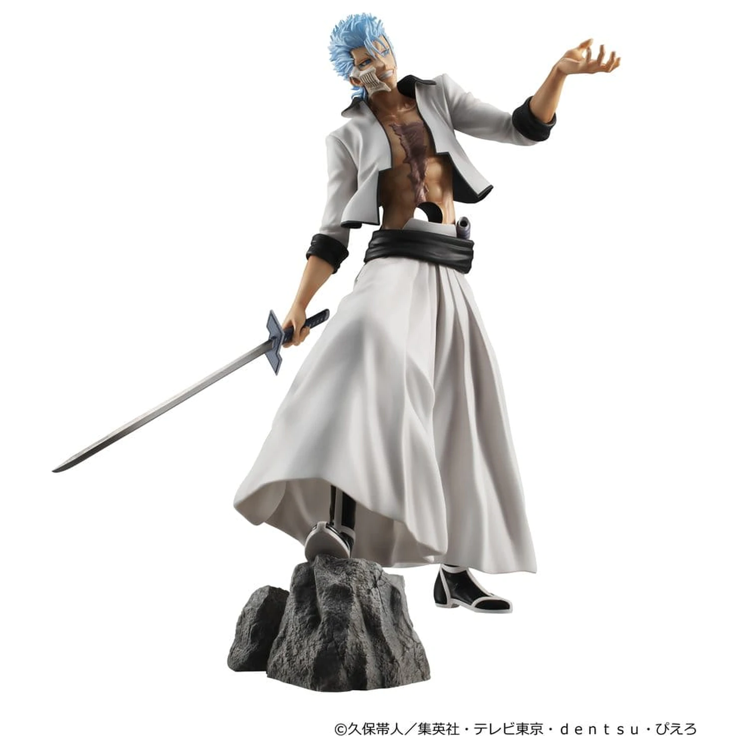 Bleach G.E.M. Series PVC Figure Grimmjow Jaegerjaquez 25 cm (Repeat) product photo