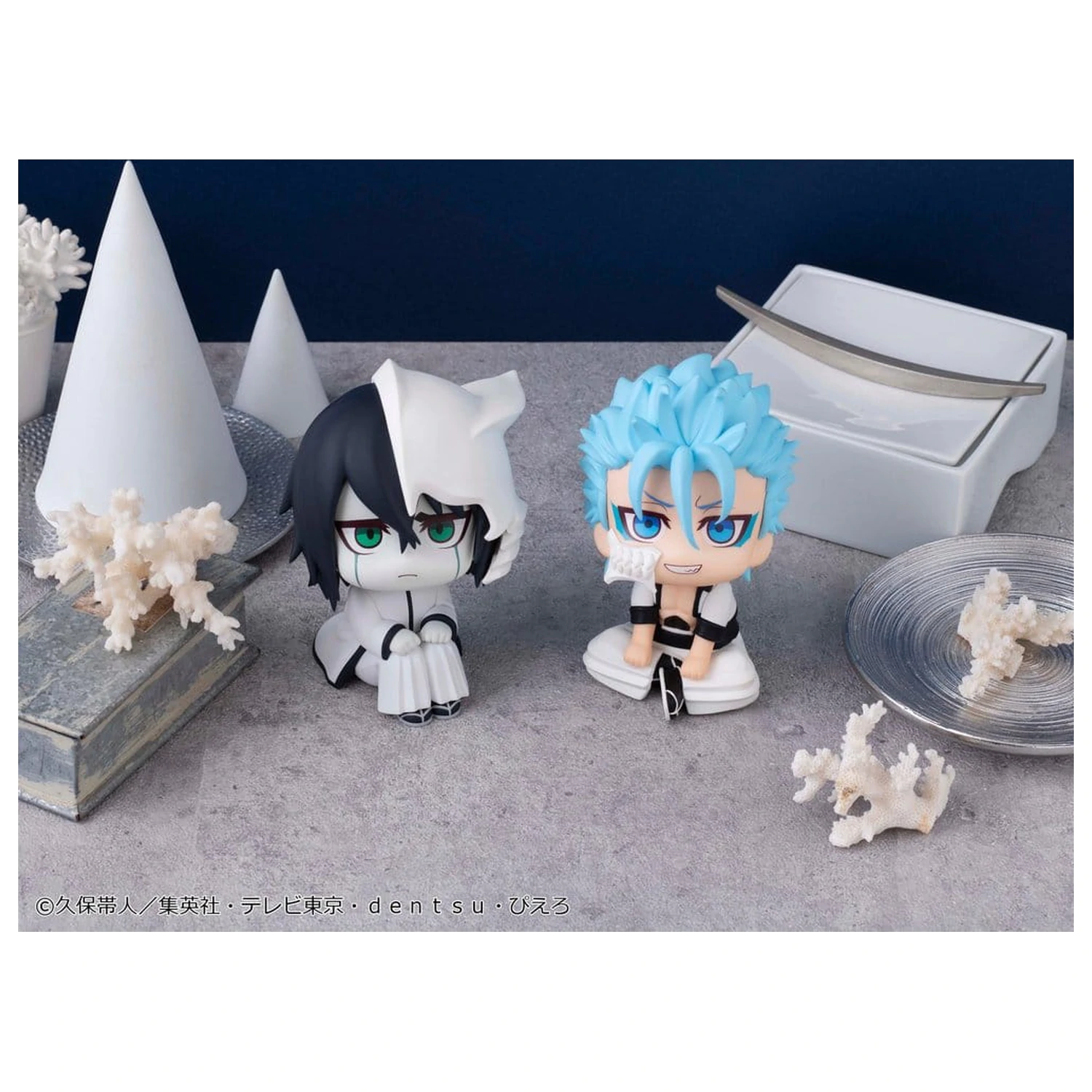 Bleach Look Up PVC Figures 2-Pack Ulquiorra Cifer & Grimmjow Jaegerjaquez (with gift) 11 cm product photo