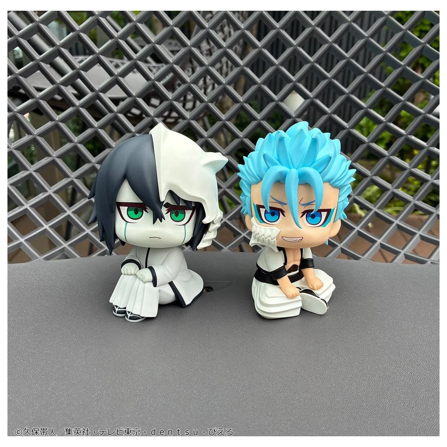 Bleach Look Up PVC Figures 2-Pack Ulquiorra Cifer & Grimmjow Jaegerjaquez (with gift) 11 cm product photo