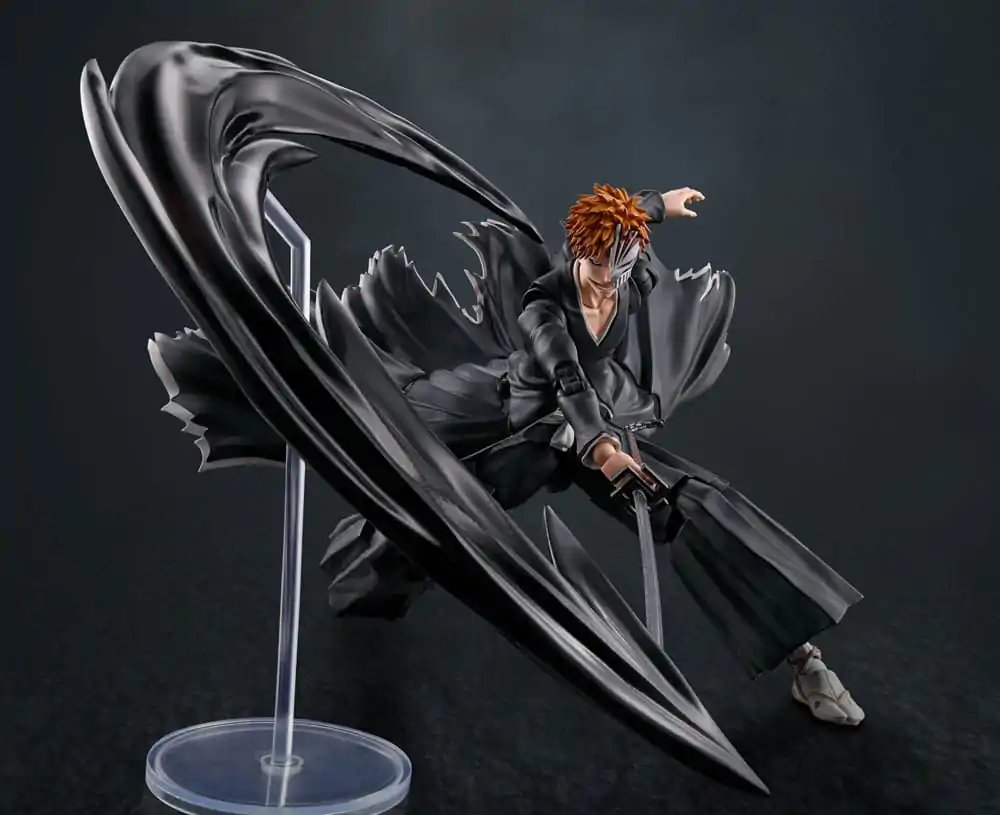 Bleach S.H. Figuarts Action Figure Ichigo Kurosaki Getsugatensho 15 cm product photo