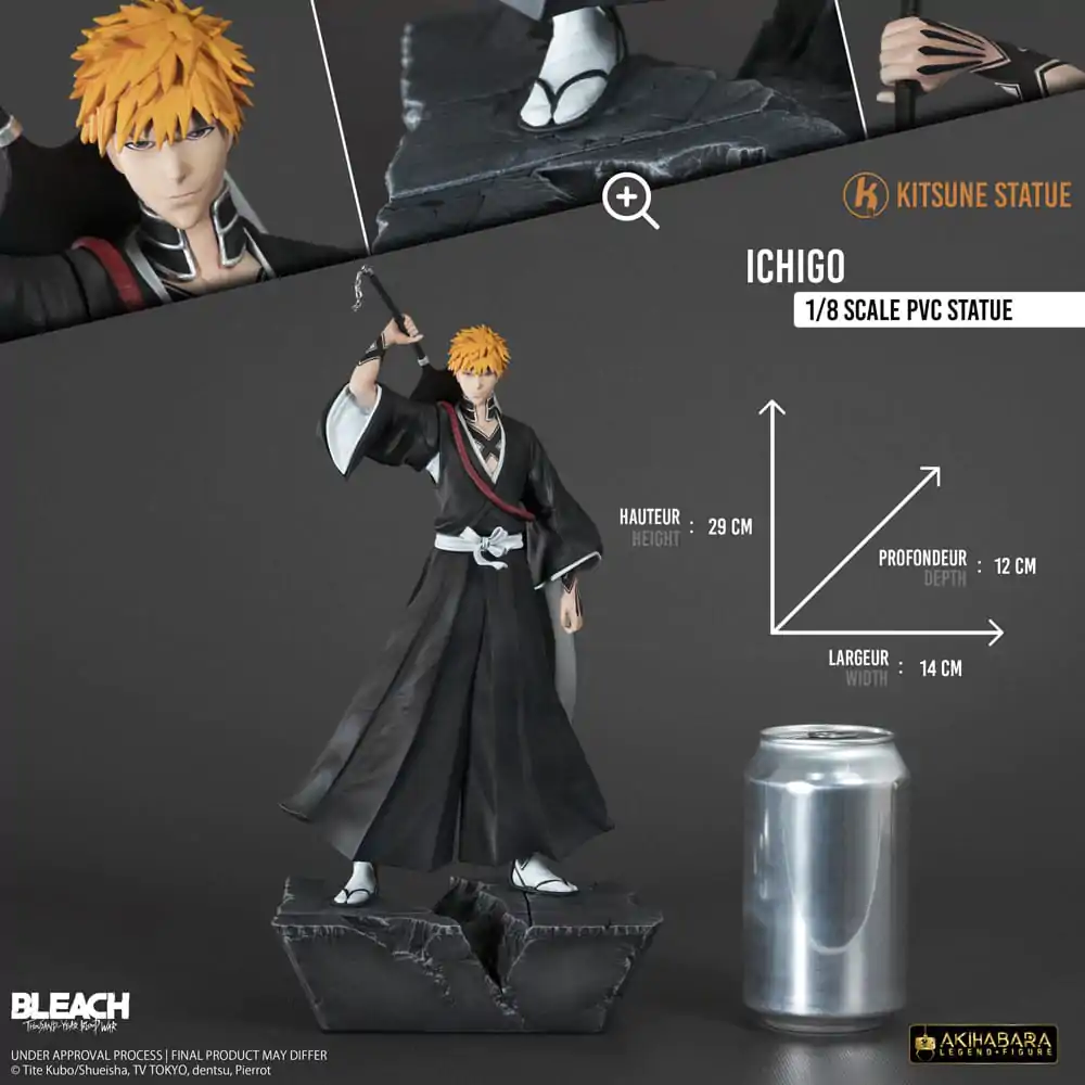 Bleach: Thousand-Year Blood War Figure PVC Statue 1/8 Ichigo 29 cm product photo