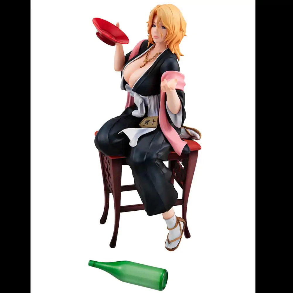 Bleach: Thousand-Year Blood War G.E.M. Series PVC Statue Rangiku Matsumoto Tipsy Ver. 19 cm product photo