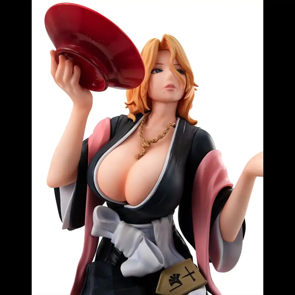 Bleach: Thousand-Year Blood War G.E.M. Series PVC Statue Rangiku Matsumoto Tipsy Ver. 19 cm product photo