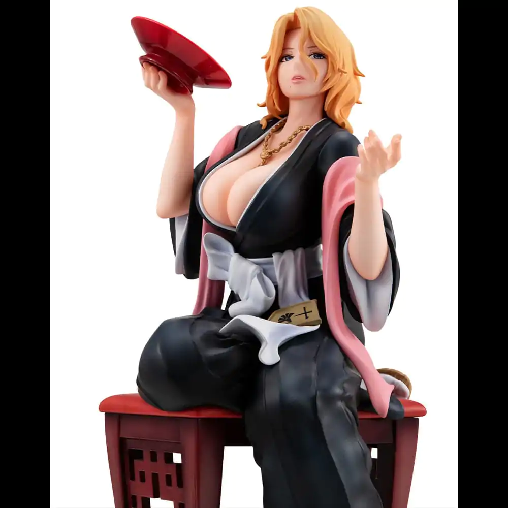 Bleach: Thousand-Year Blood War G.E.M. Series PVC Statue Rangiku Matsumoto Tipsy Ver. 19 cm product photo