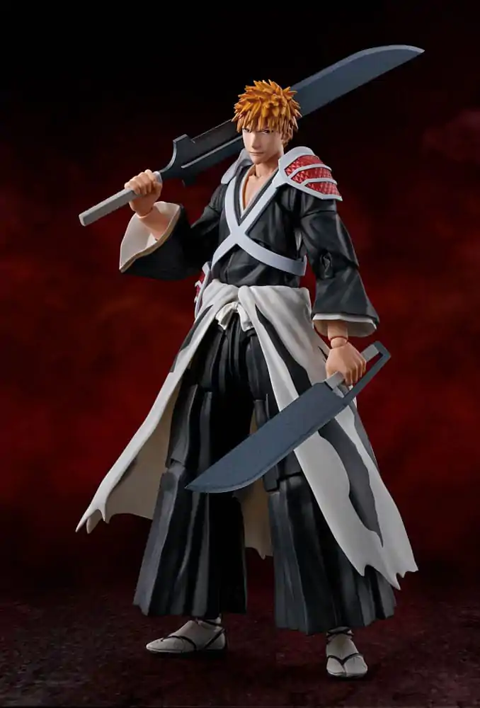 Bleach: Thousand-Year Blood War S.H. Figuarts Action Figure Ichigo Kurosaki Dual Zangetsu 16 cm product photo