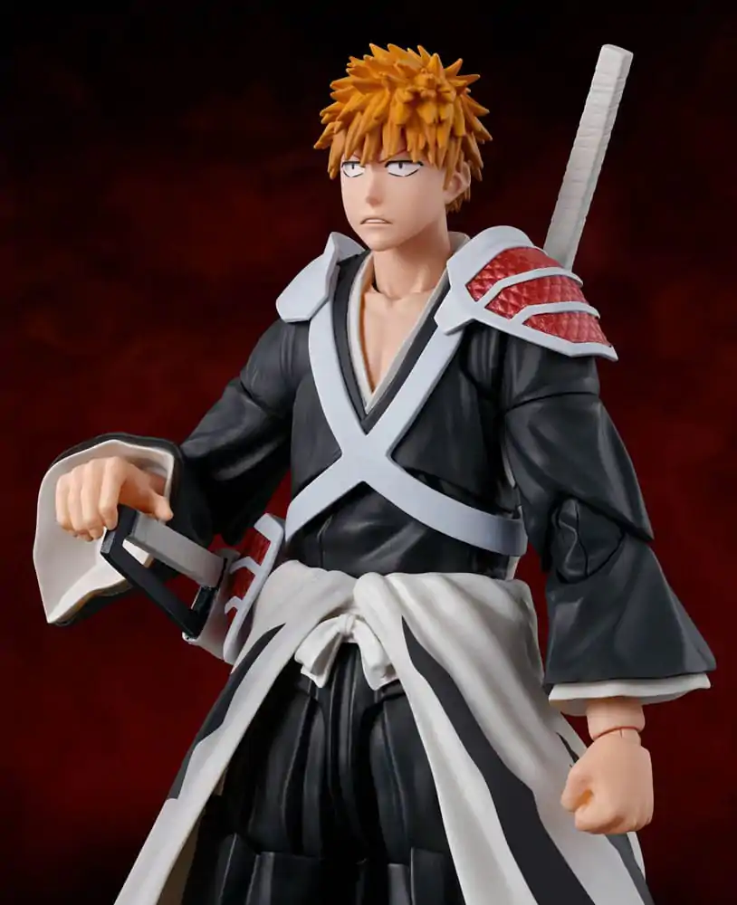 Bleach: Thousand-Year Blood War S.H. Figuarts Action Figure Ichigo Kurosaki Dual Zangetsu 16 cm termékfotó