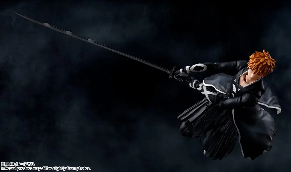 Bleach: Thousand-Year Blood War S.H. Figuarts Action Figure Ichigo Kurosaki (Bankai Tensa Zangetsu) 16 cm termékfotó