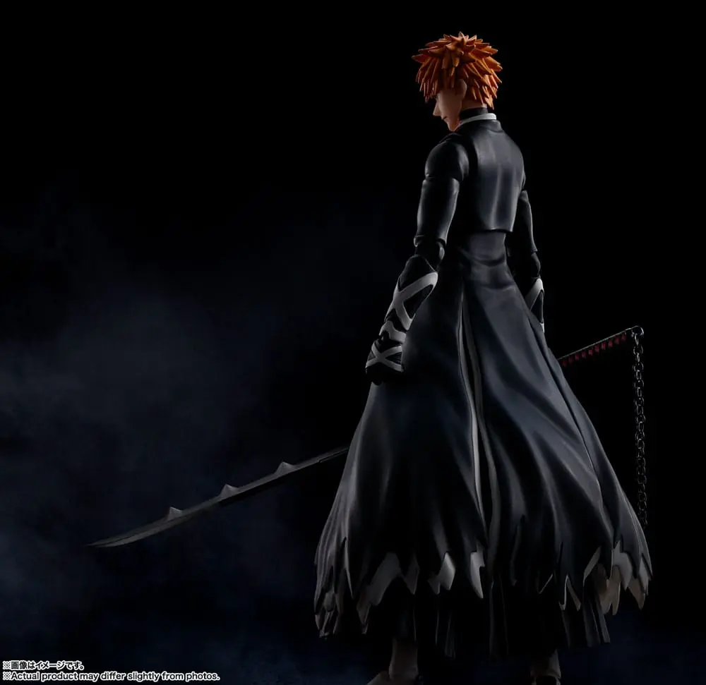 Bleach: Thousand-Year Blood War S.H. Figuarts Action Figure Ichigo Kurosaki (Bankai Tensa Zangetsu) 16 cm termékfotó