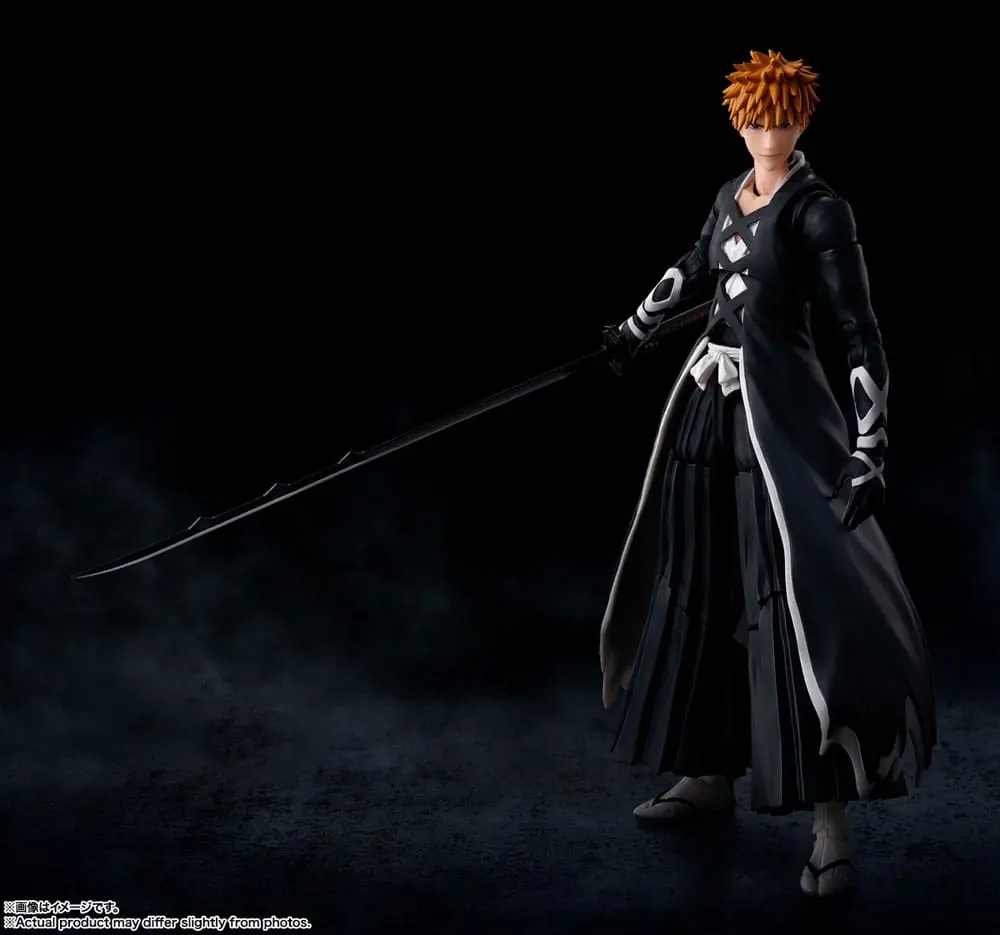 Bleach: Thousand-Year Blood War S.H. Figuarts Action Figure Ichigo Kurosaki (Bankai Tensa Zangetsu) 16 cm termékfotó