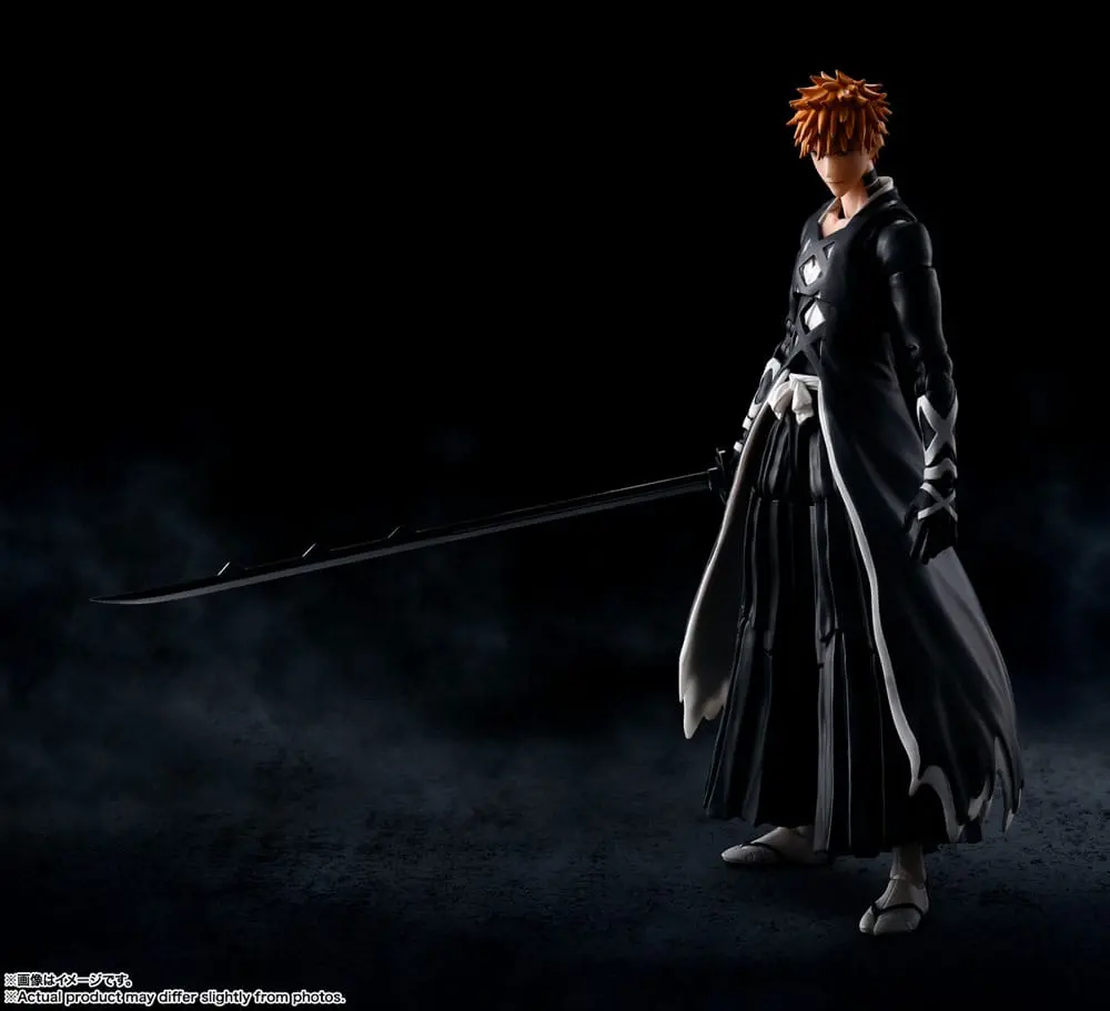 Bleach: Thousand-Year Blood War S.H. Figuarts Action Figure Ichigo Kurosaki (Bankai Tensa Zangetsu) 16 cm termékfotó