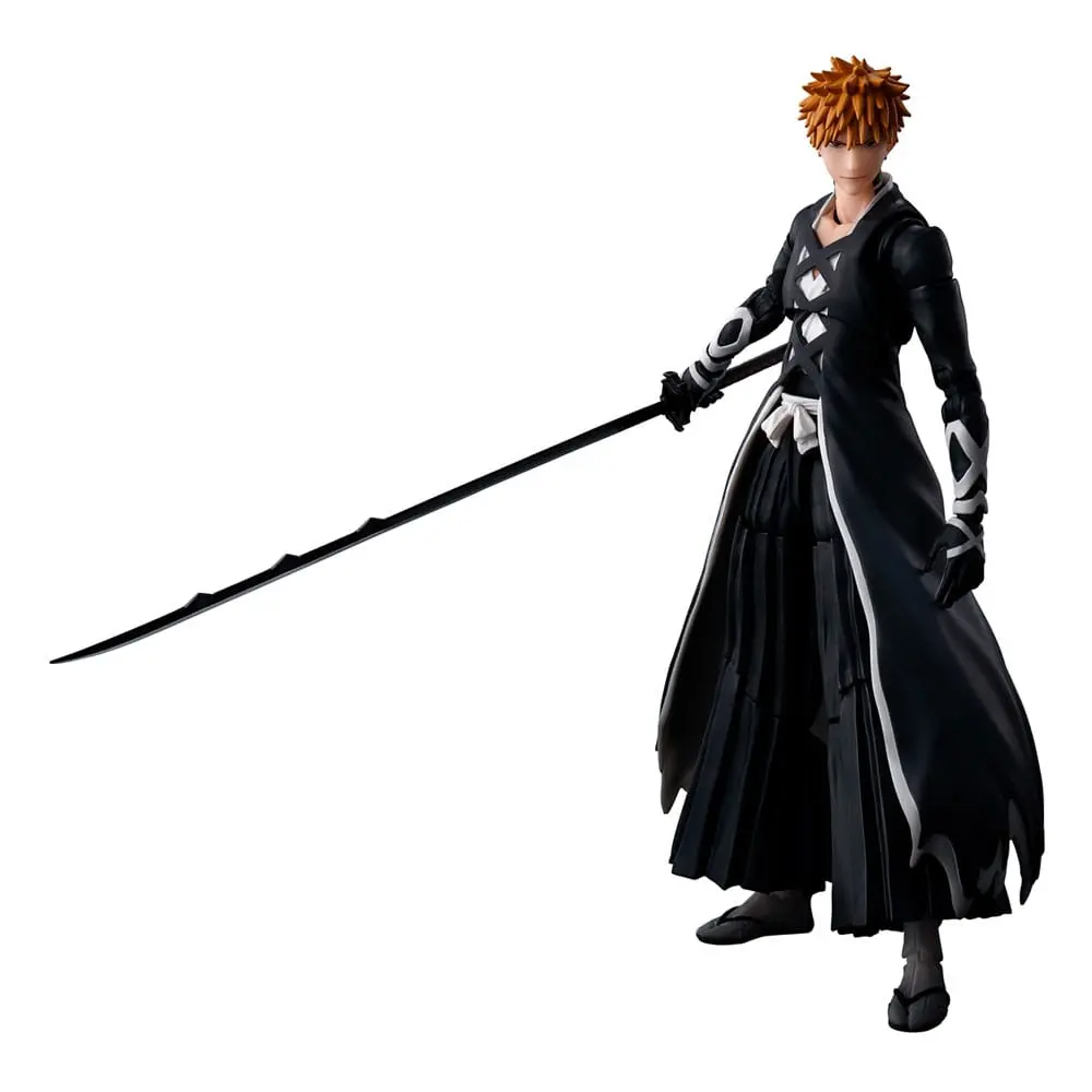 Bleach: Thousand-Year Blood War S.H. Figuarts Action Figure Ichigo Kurosaki (Bankai Tensa Zangetsu) 16 cm termékfotó