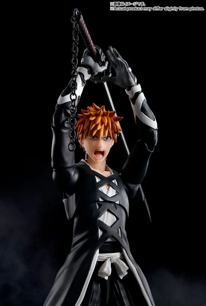 Bleach: Thousand-Year Blood War S.H. Figuarts Action Figure Ichigo Kurosaki (Bankai Tensa Zangetsu) 16 cm termékfotó