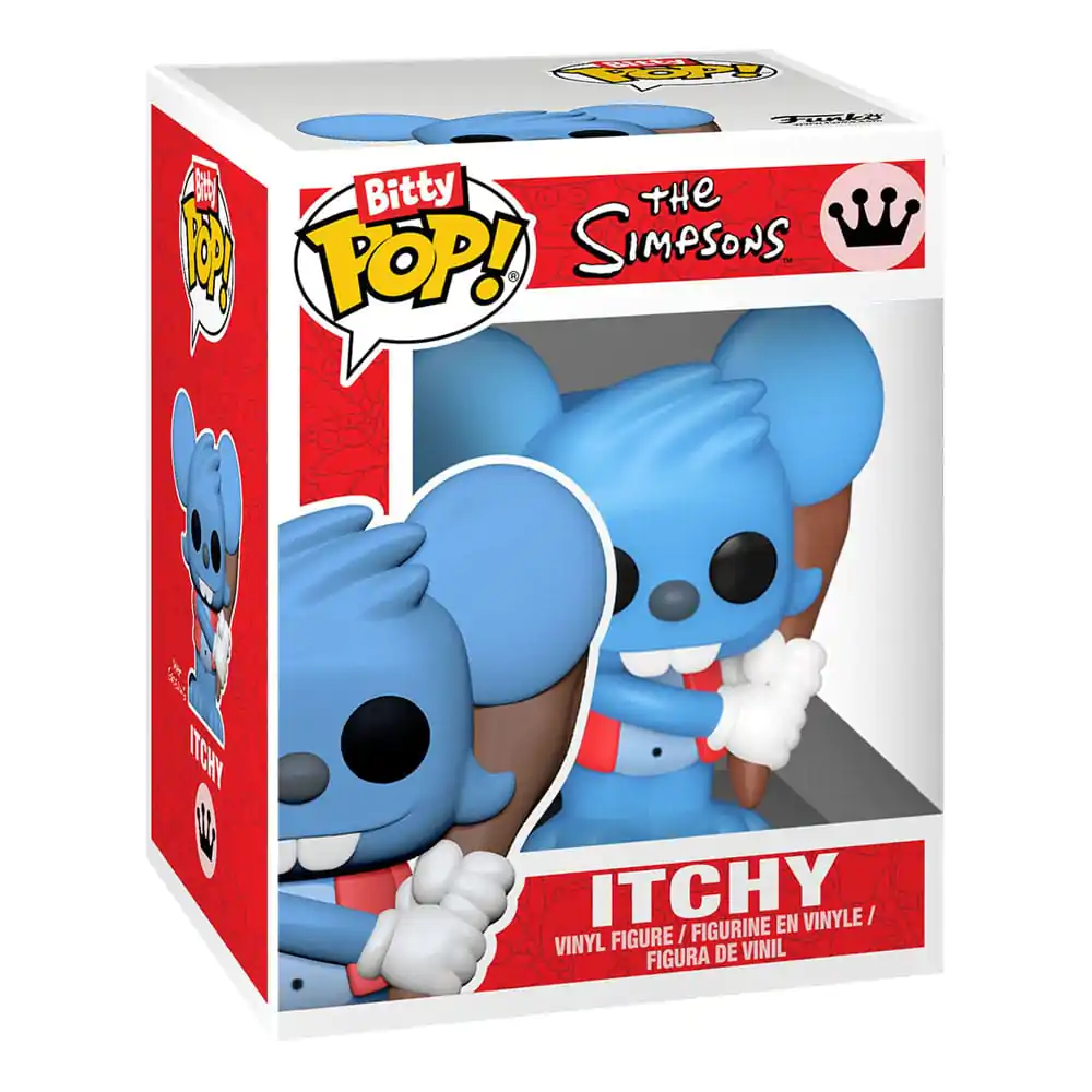 Bitty Funko POP The Simpsons Vinyl Figure 4-Pack Itchy product photo