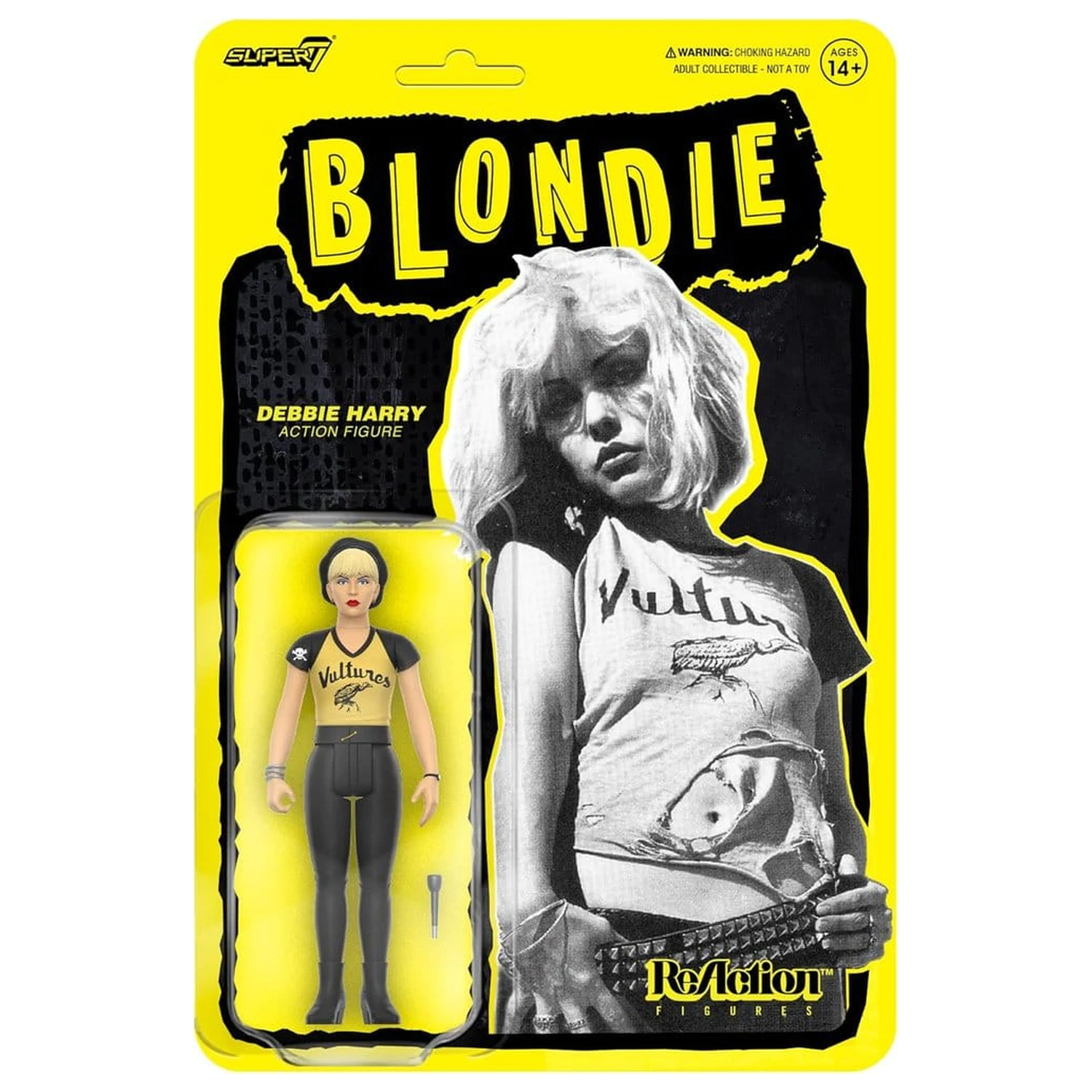 Blondie ReAction Action Figure Wave 02 Debbie Harry Vultures product photo