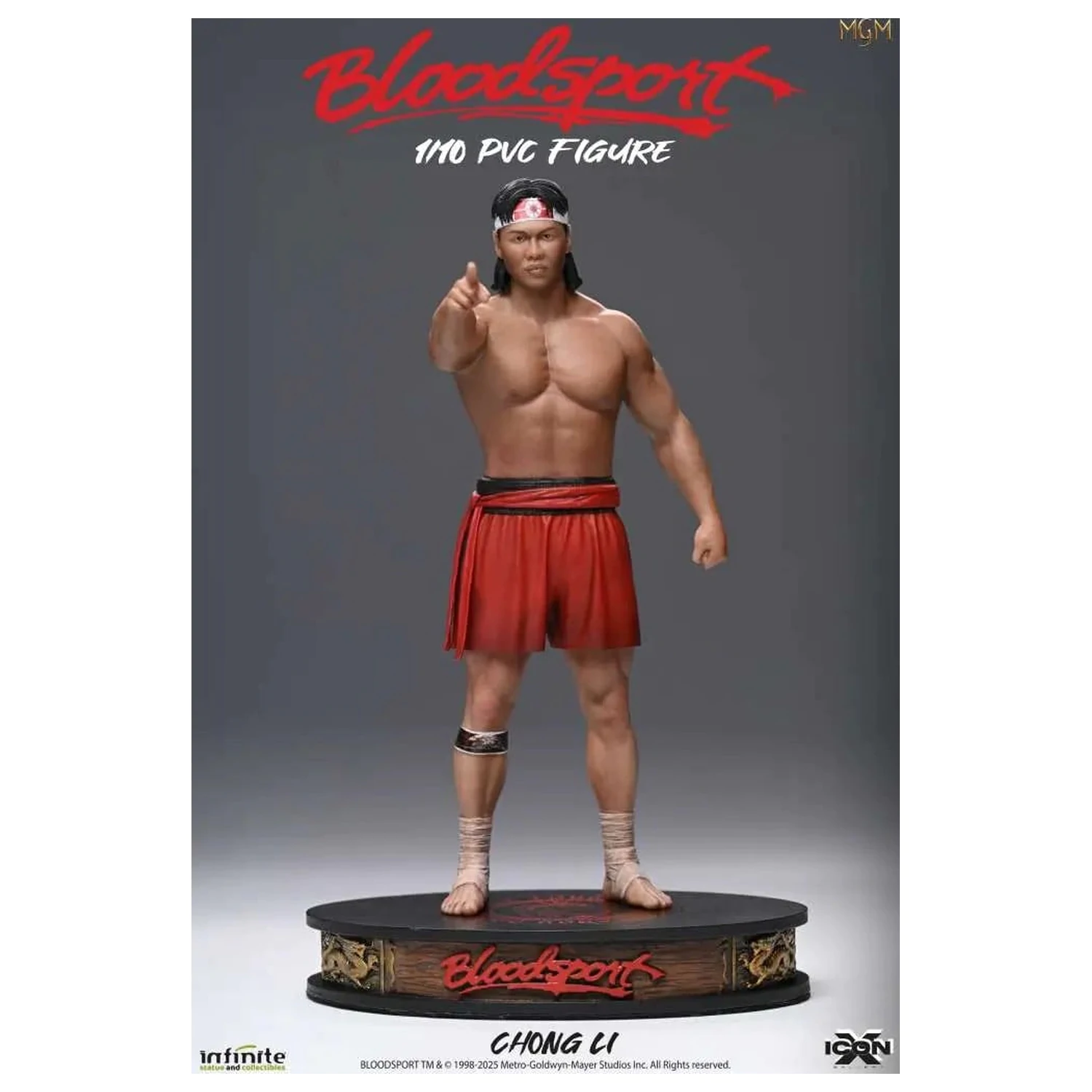 Bloodsport Chong Li Figure 1/10 Icon X 19.8cm product photo