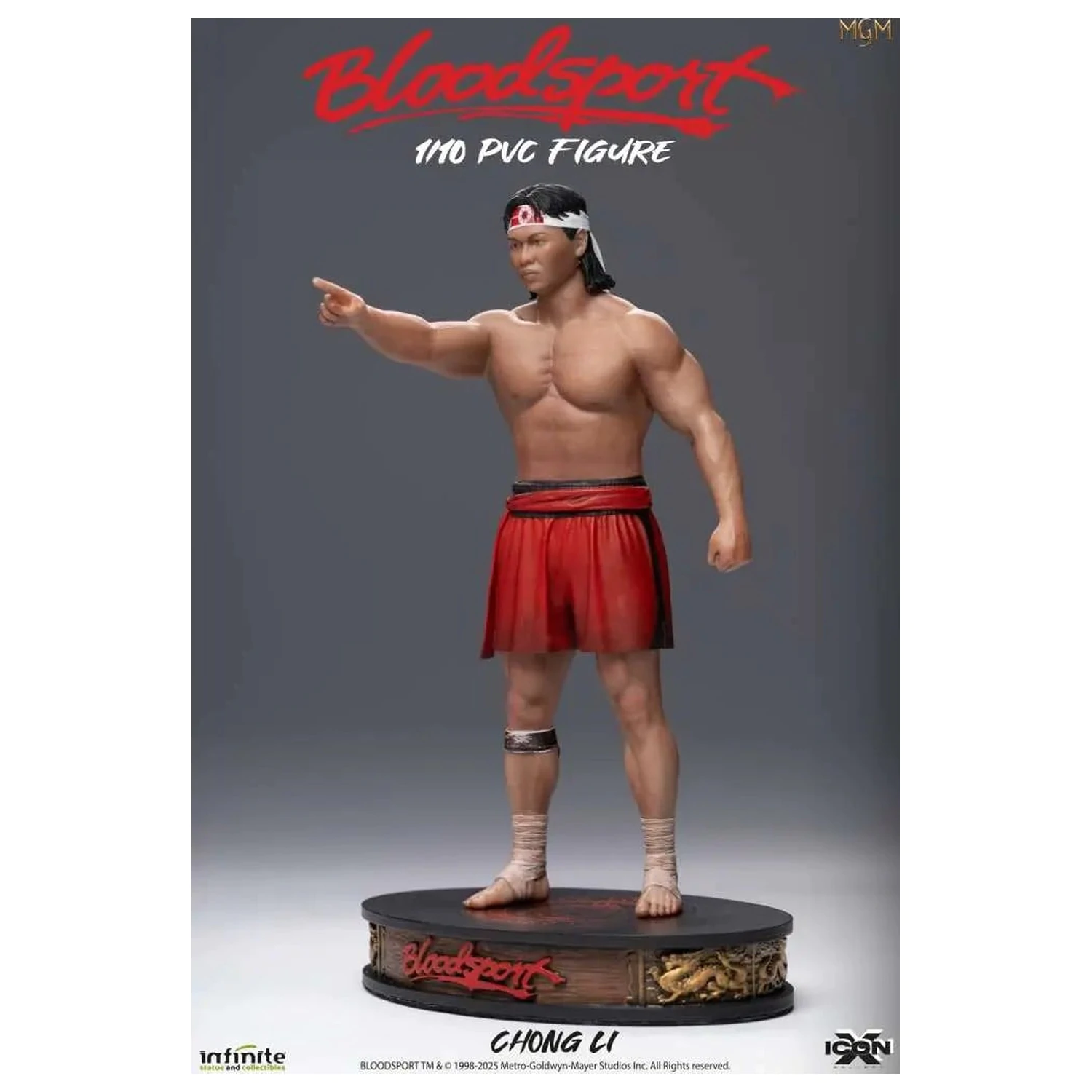 Bloodsport Chong Li Figure 1/10 Icon X 19.8cm product photo