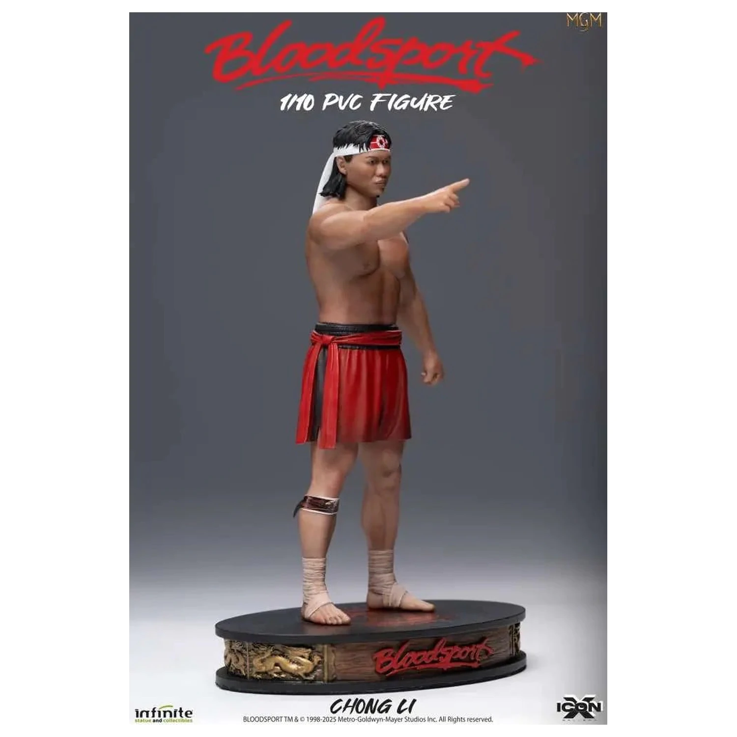 Bloodsport Chong Li Figure 1/10 Icon X 19.8cm product photo