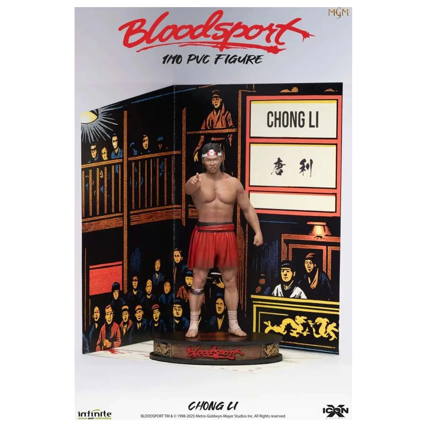 Bloodsport Chong Li Figure 1/10 Icon X 19.8cm product photo