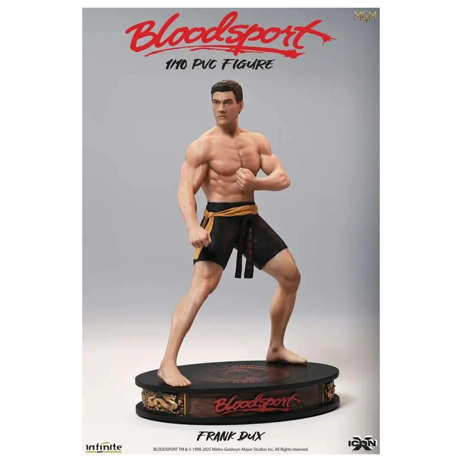 BLOODSPORT Frank Dux Figure 1/10 Icon X 19.4cm product photo