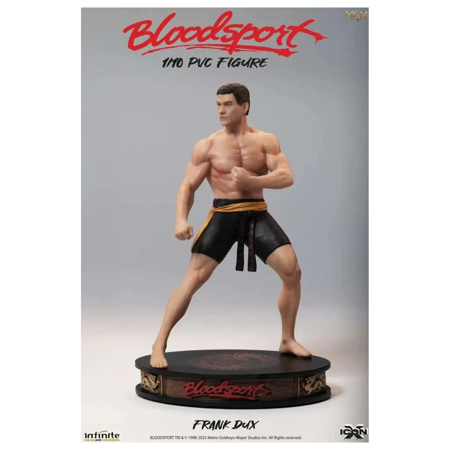 BLOODSPORT Frank Dux Figure 1/10 Icon X 19.4cm product photo