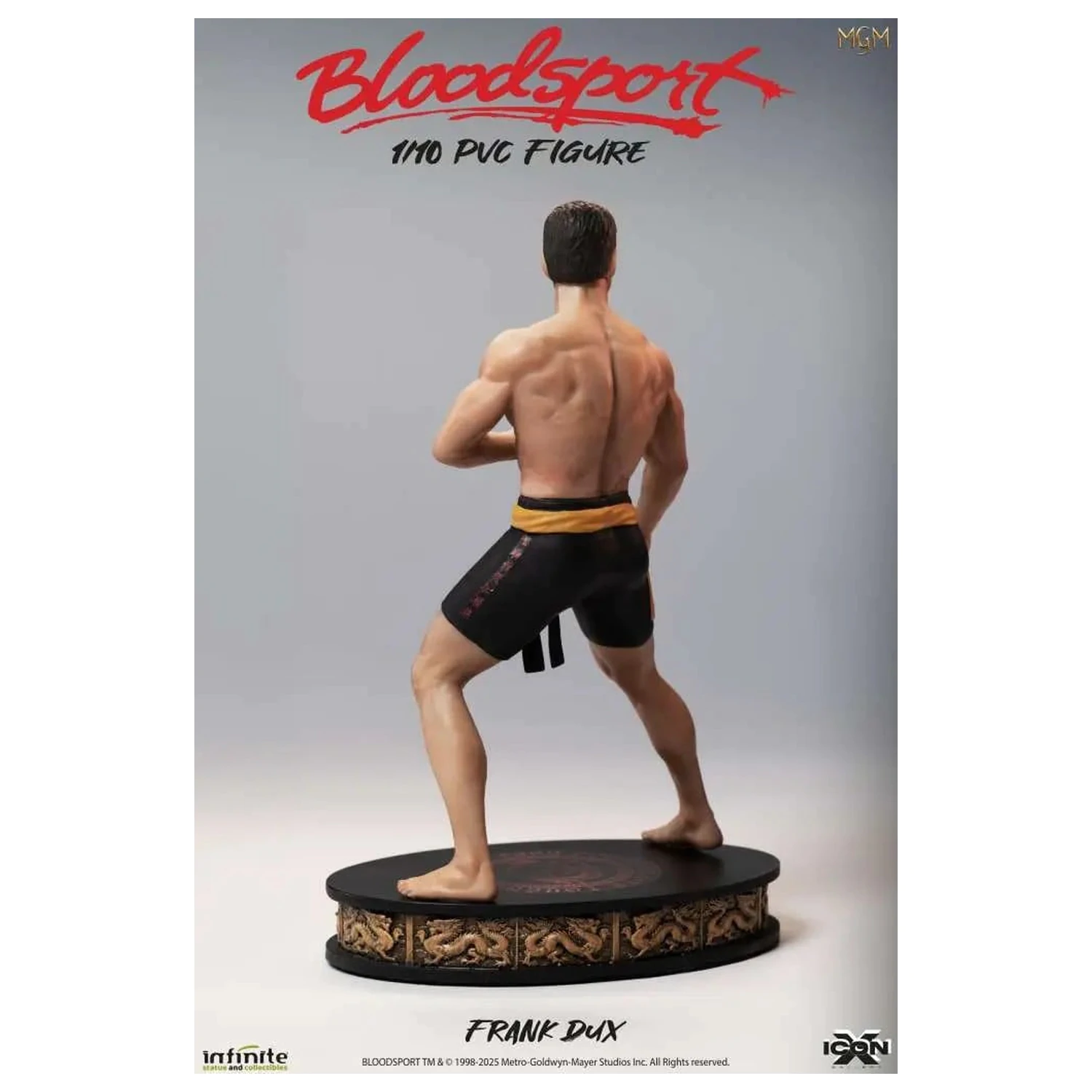 BLOODSPORT Frank Dux Figure 1/10 Icon X 19.4cm product photo