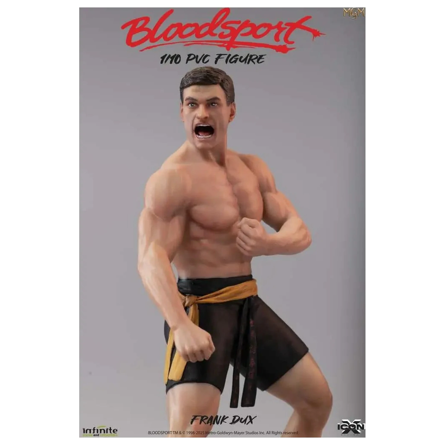 BLOODSPORT Frank Dux Figure 1/10 Icon X 19.4cm product photo