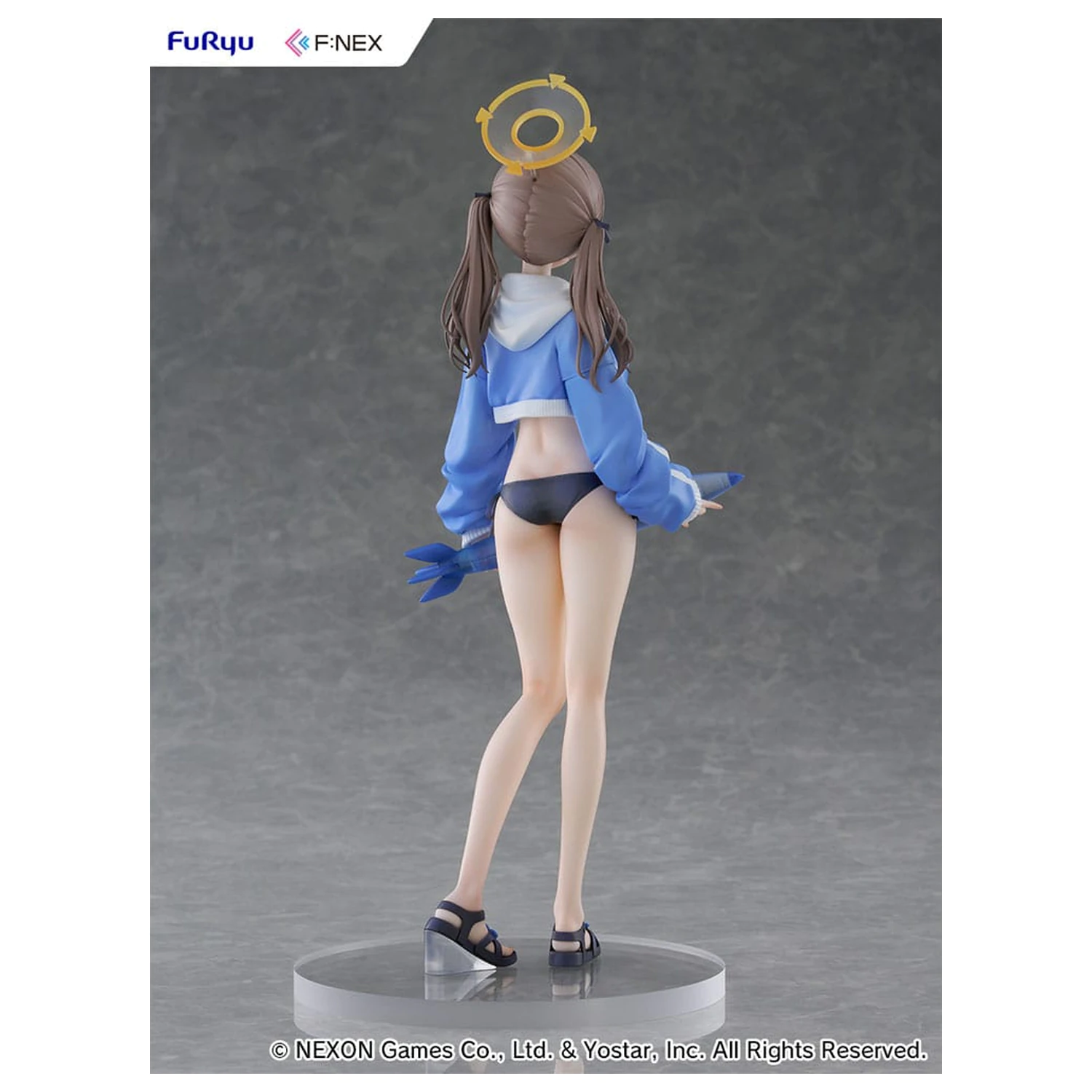Blue Archiv F:Nex PVC Statue 1/7 Moe (Swimsuit) 27 cm            product photo