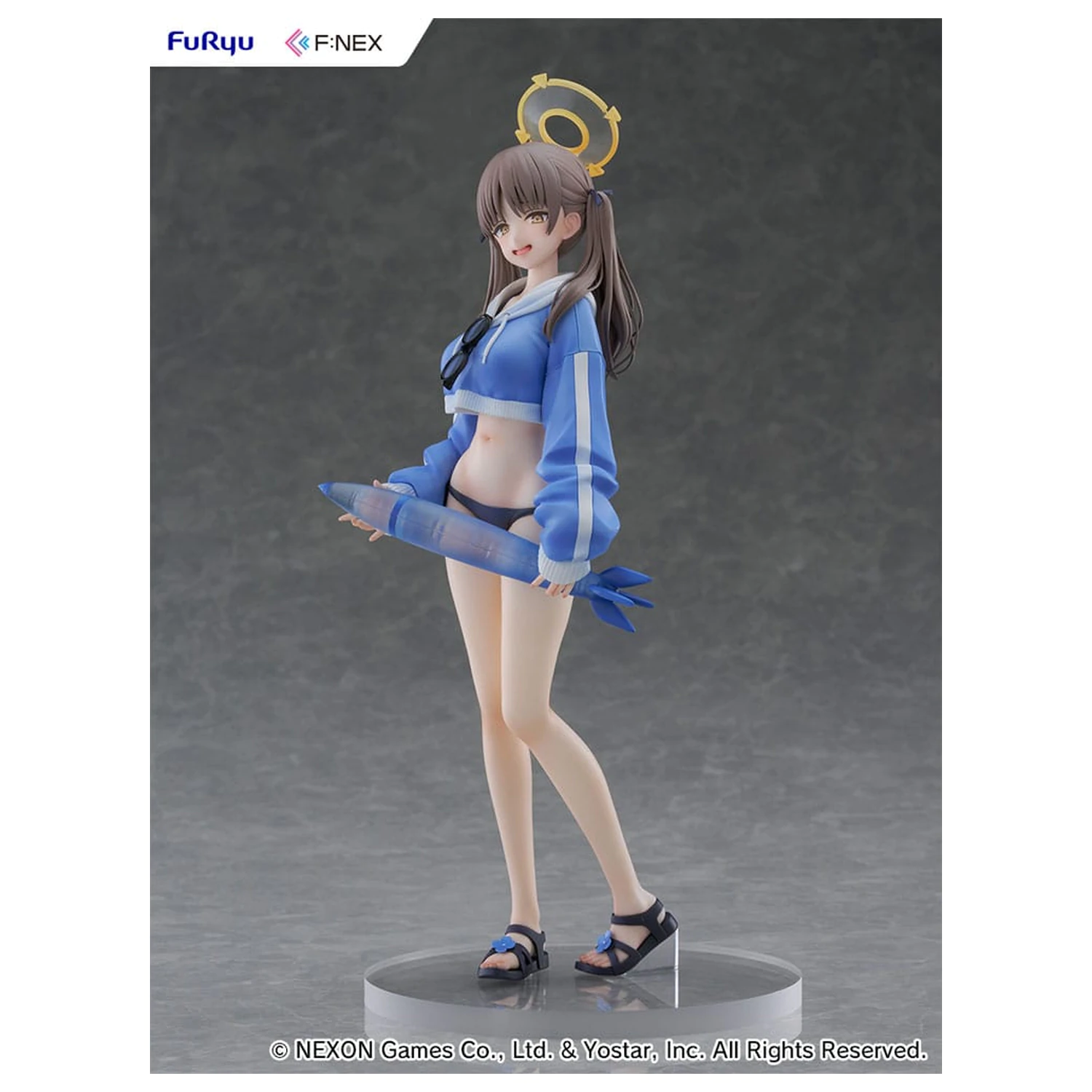 Blue Archiv F:Nex PVC Statue 1/7 Moe (Swimsuit) 27 cm            product photo