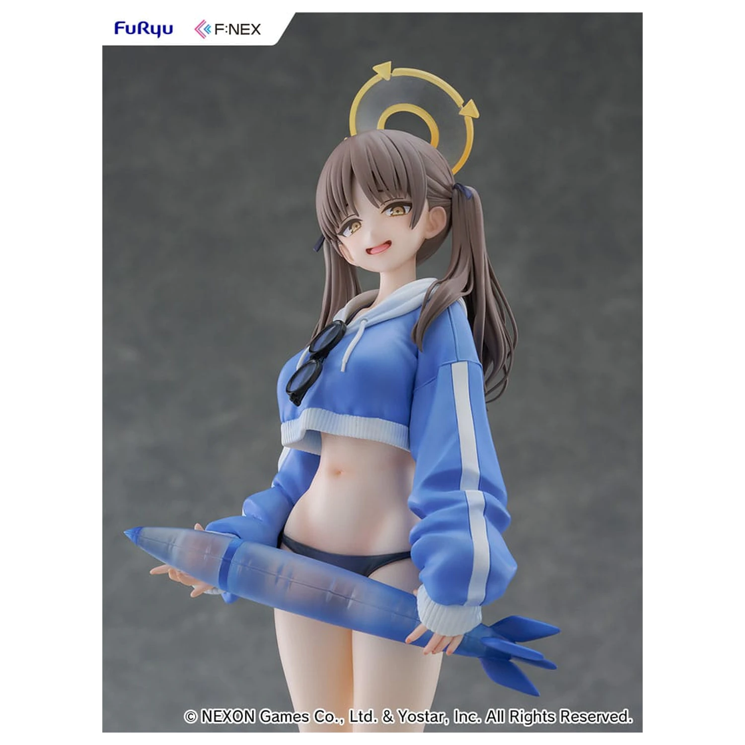 Blue Archiv F:Nex PVC Statue 1/7 Moe (Swimsuit) 27 cm            product photo