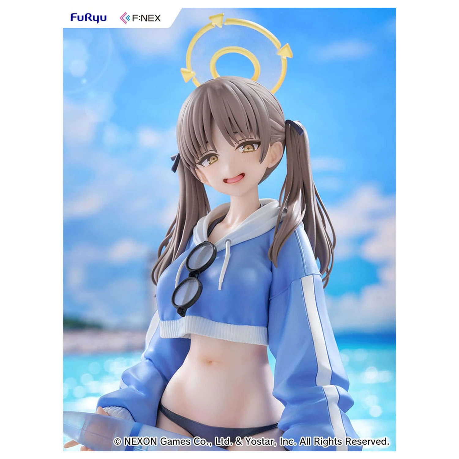 Blue Archiv F:Nex PVC Statue 1/7 Moe (Swimsuit) 27 cm            product photo