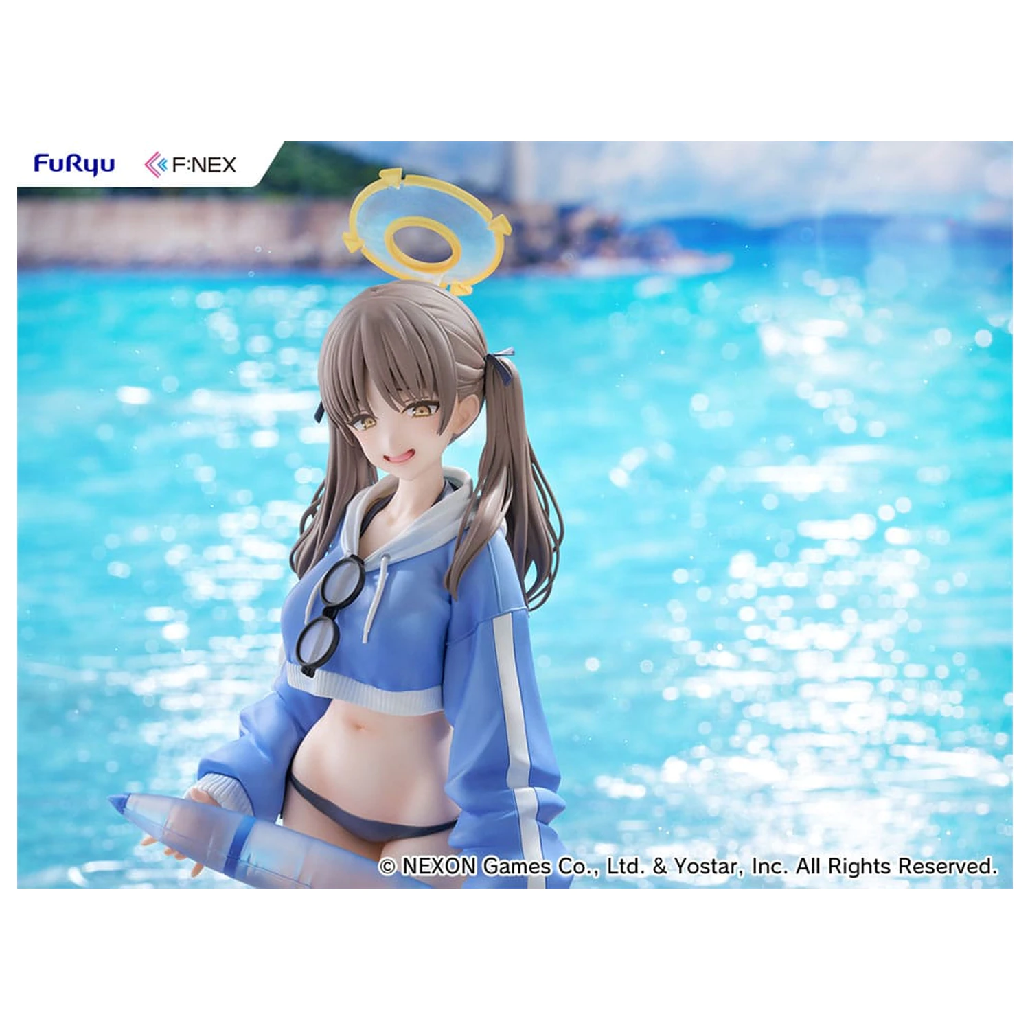 Blue Archiv F:Nex PVC Statue 1/7 Moe (Swimsuit) 27 cm            product photo