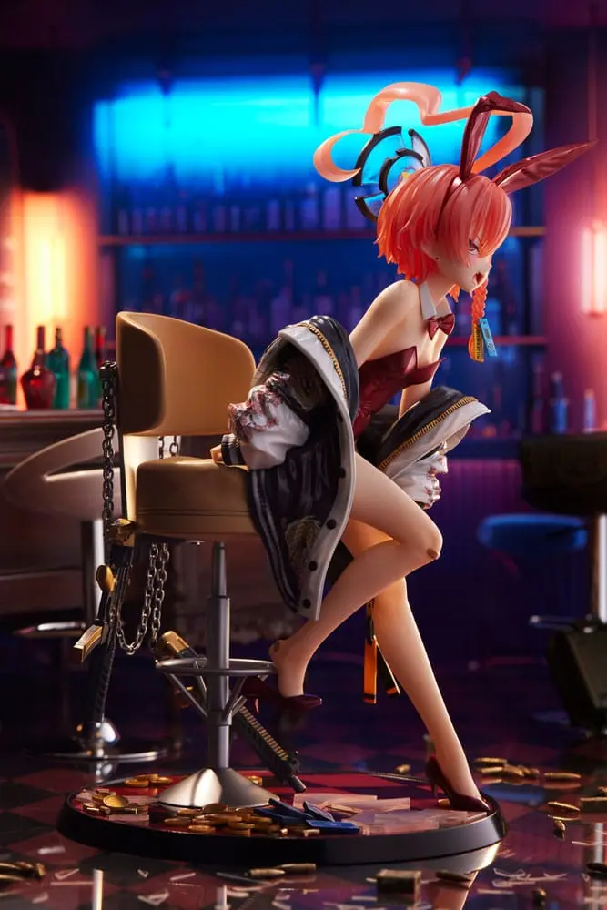 Blue Archive PVC Statue 1/7 Neru Mikamo Bunny Girl Ver. 25 cm product photo