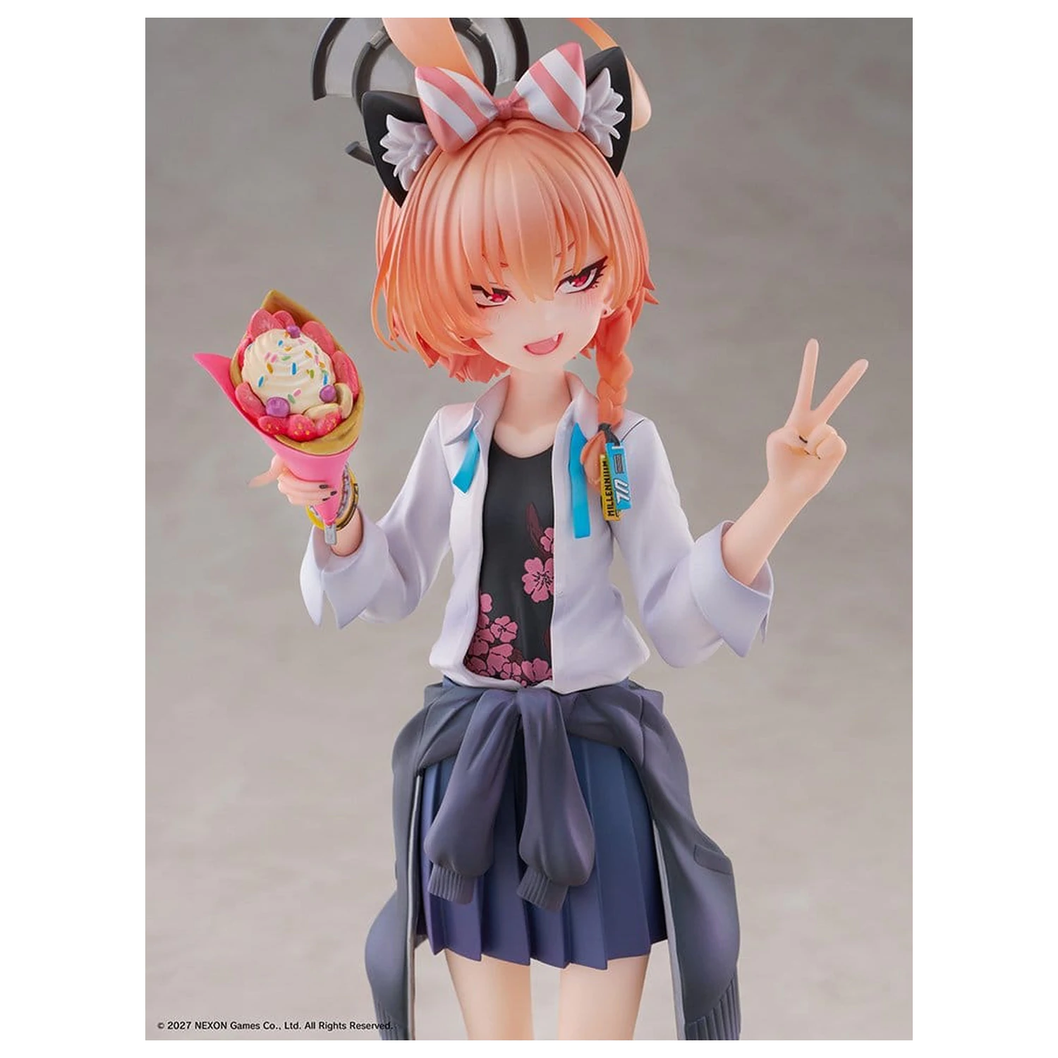 Blue Archive PVC Figure 1/7 Neru (School): Memorial Lobby Ver. 22 cm product photo