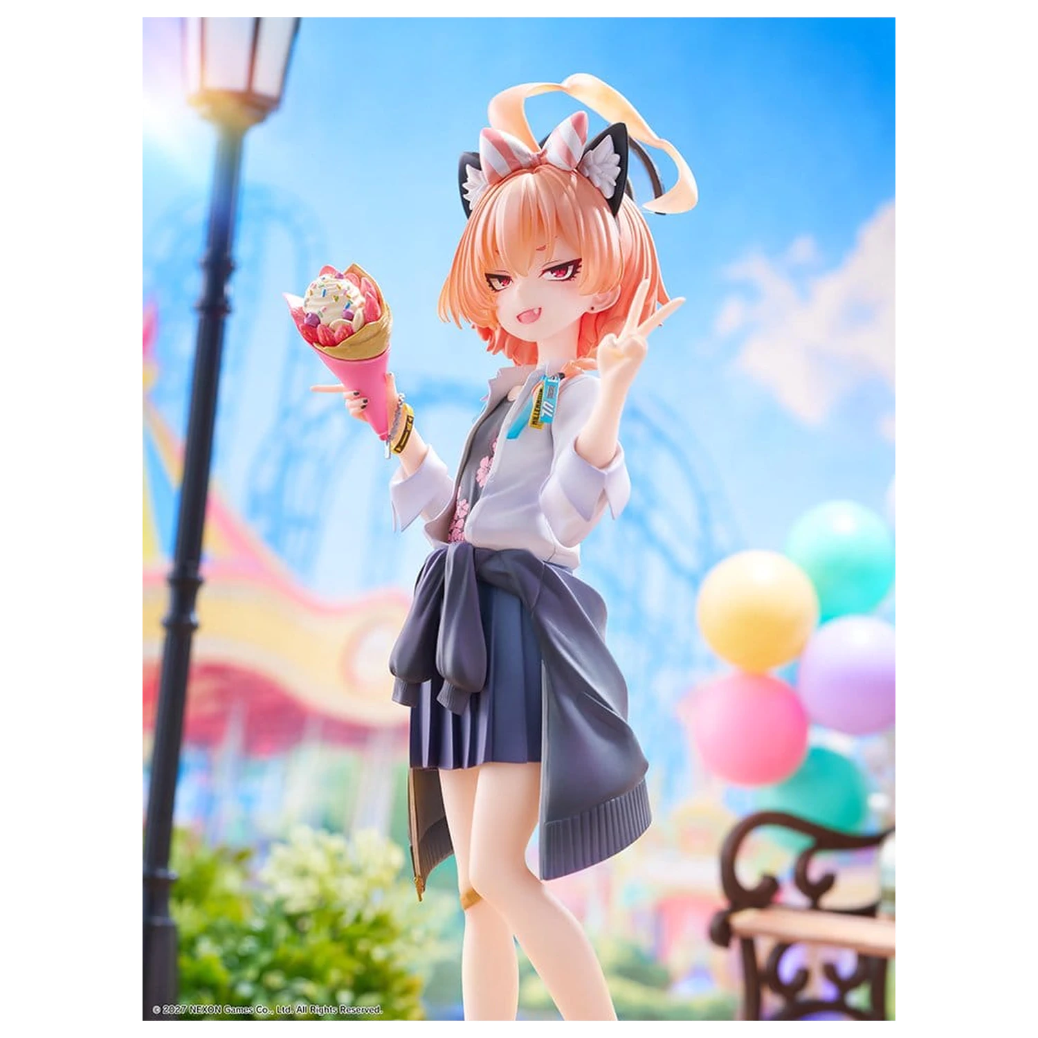 Blue Archive PVC Figure 1/7 Neru (School): Memorial Lobby Ver. 22 cm product photo