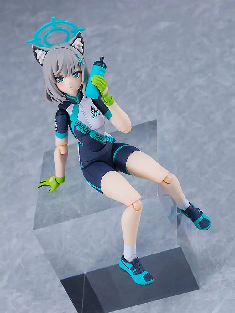 Blue Archive Figma Action Figure Shiroko Sunaookami Cycling 15 cm termékfotó