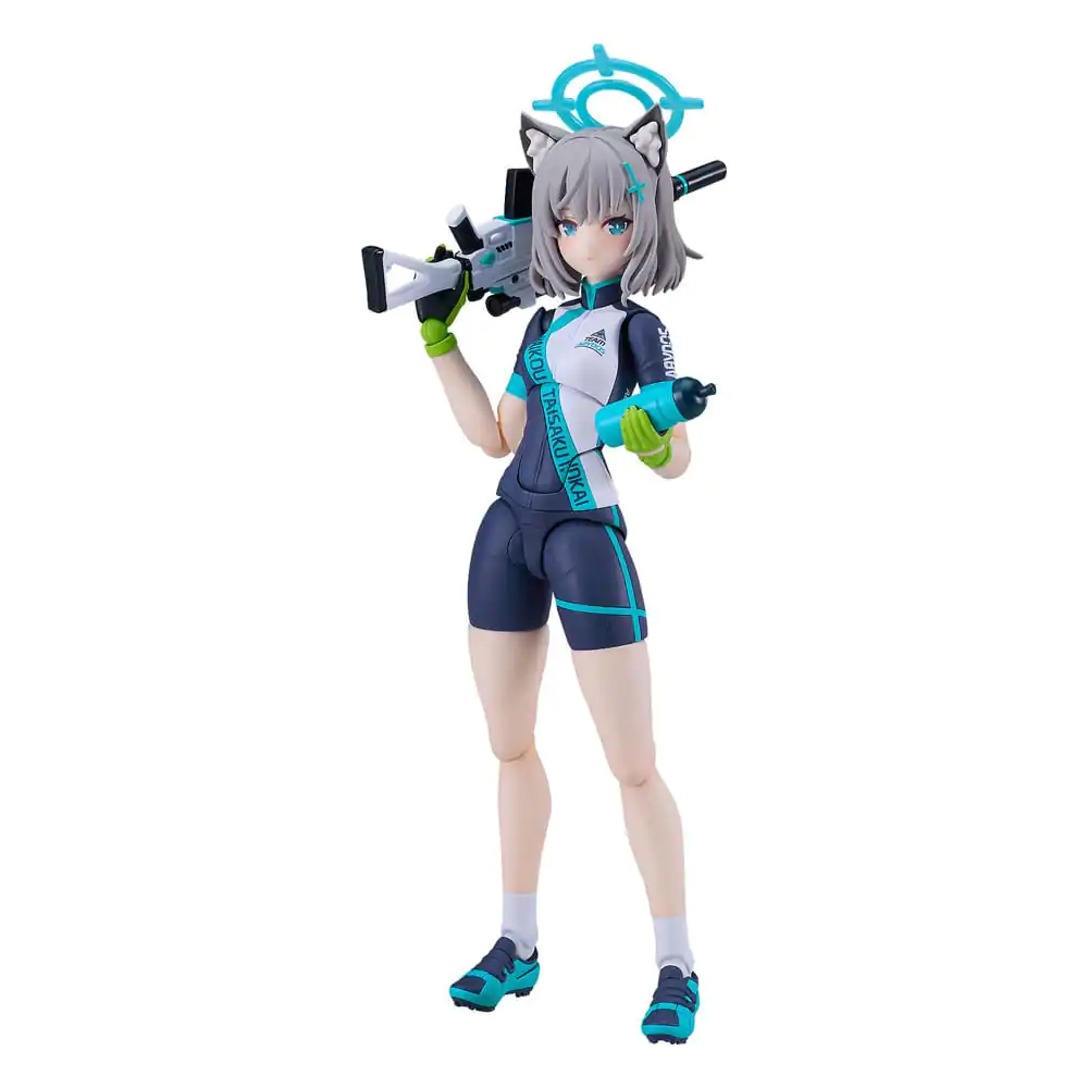 Blue Archive Figma Action Figure Shiroko Sunaookami Cycling 15 cm termékfotó