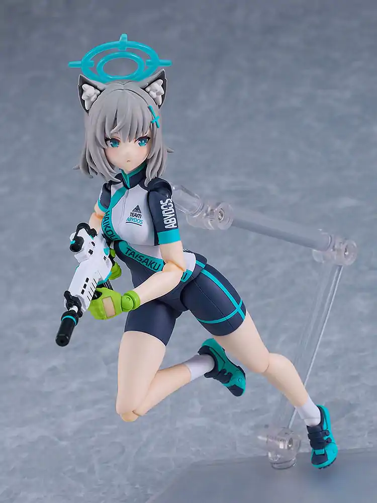 Blue Archive Figma Action Figure Shiroko Sunaookami Cycling 15 cm termékfotó