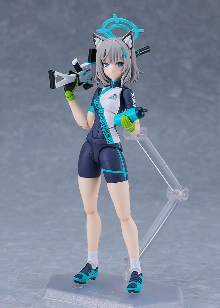 Blue Archive Figma Action Figure Shiroko Sunaookami Cycling 15 cm termékfotó