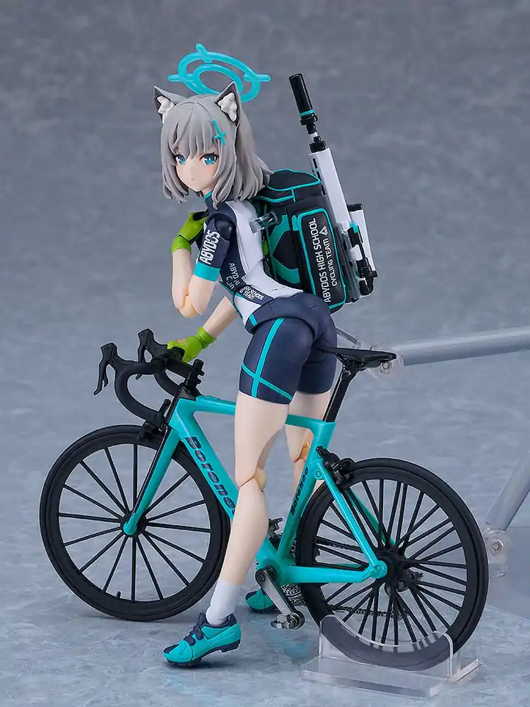 Blue Archive Figma Action Figure Shiroko Sunaookami Cycling DX Edition 15 cm termékfotó