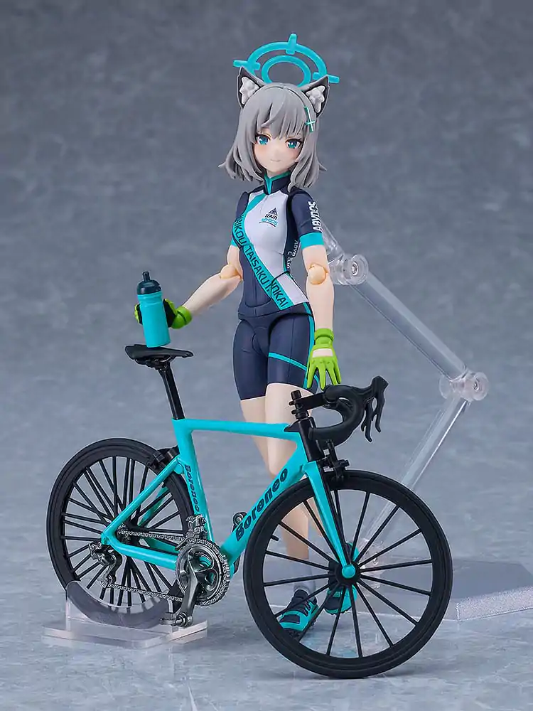 Blue Archive Figma Action Figure Shiroko Sunaookami Cycling DX Edition 15 cm termékfotó